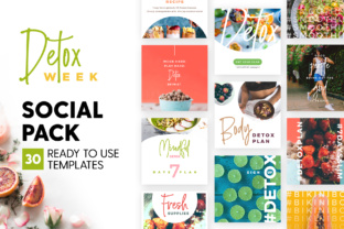 Download Detox Week - Social Pack - Social pack Collection