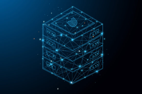 Download Low Poly Internet Sever Security - Premium Resources