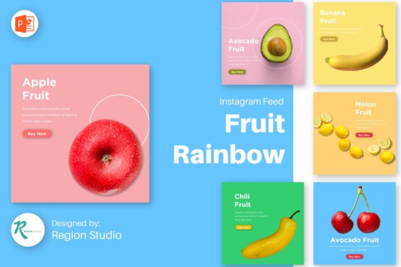 Download Instagram Feed - Fruit Rainbow - Feed Collection