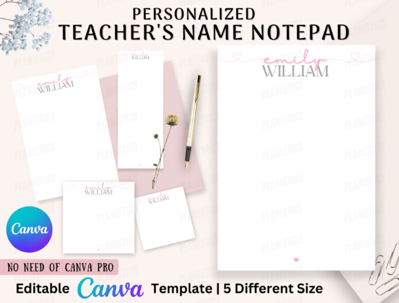 Download Personalized Notepad/Writing Paper, Gift - Personal Collection