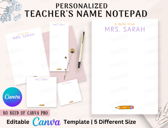 Download Personalized Notepad/Writing Paper, Gift - Personal Collection