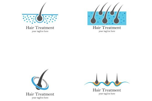 Download Hair Treatment Care Dermatology Logo - Logo Collection
