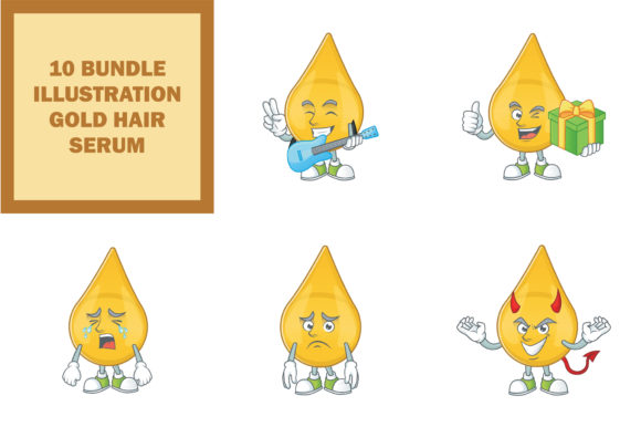 Download Gold Hair Serum Bundle - Hair serum Collection