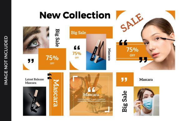 Download Instagram Feed Template - Mascara - Feed Collection